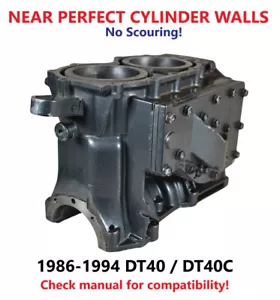 1989 1994 1993 1992 1991 Suzuki DT 40 Outboard CYLINDER BLOCK 11301-94446-0ED - Picture 1 of 7