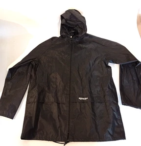Regatta Waterproof Jacket Coat Lightweight Black Size XL Chest 44" - Picture 1 of 17