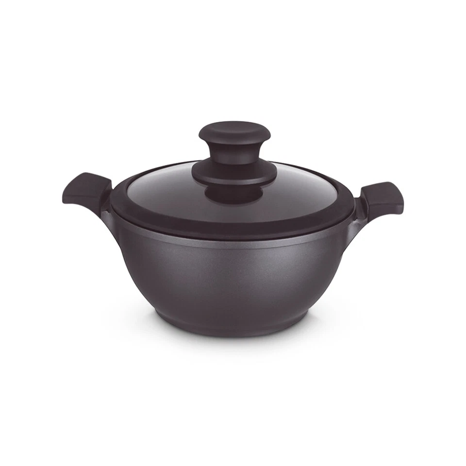 Kochtopf Kazan Schmortopf 2,4 L Kazan aus Aluguss Asien Dutch Oven 20 cm - Bild 1 von 1