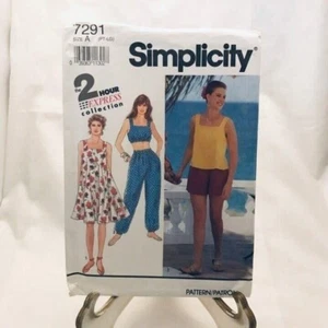 #7291 Simplicity Damen Anzug Oberteil Hose Schnittmuster PT-L - Bild 1 von 4