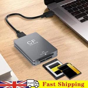 2 in 1 CFexpress Type B&SD Card Reader Cardreader Adapter USB 3.2 10Gbps for SLR - Afbeelding 1 van 11