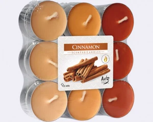 Teelichter Zimt 18er Pack 3 Farben sortiert - Bild 1 von 1