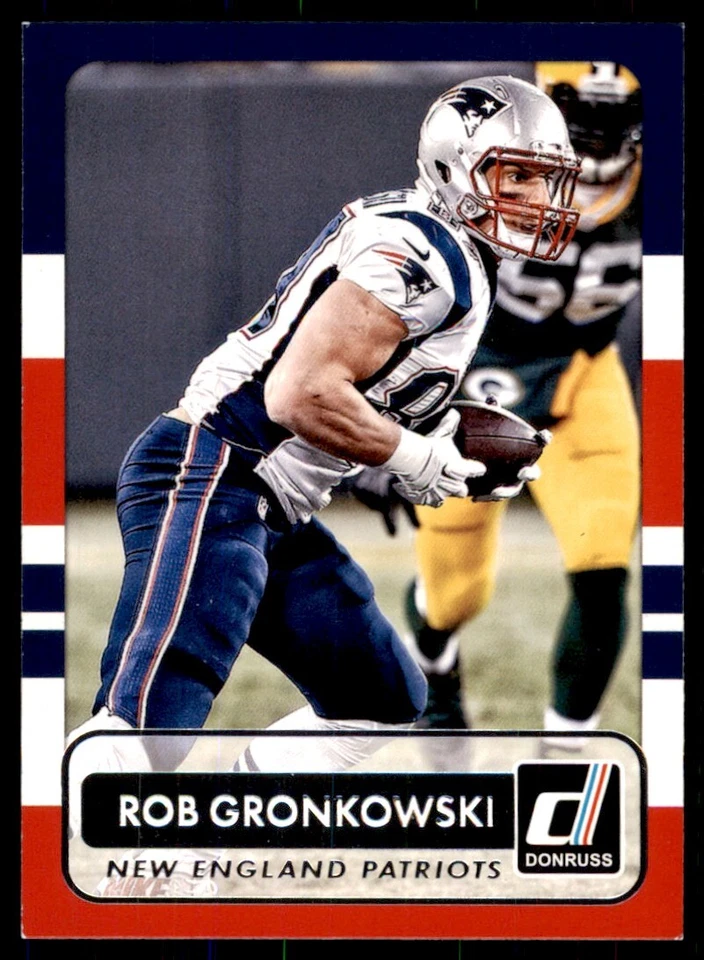 2015 Donruss Rob Gronkowski New England Patriots #118 - Image 1 of 2