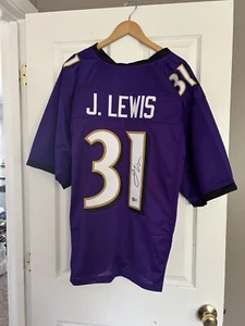 Jamal Lewis Autographed Ravens Jersey - BAS Certified - Picture 1 of 5
