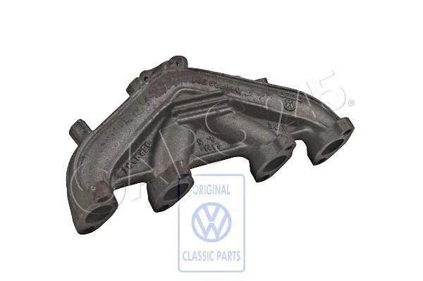 Colector de escape original Volkswagen NOS Audi 100 4000 quattro 5000 049129591G Foto 1 de 2