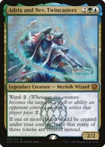 1x Adrix and Nev, Twincasters - Foil NM Eng MTG - Commander 2021 - Bild 1 von 1