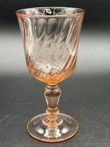 CRISTAL D'ARQUES-DURAND ROSALINE PINK WINE GLASS - Picture 1 of 12