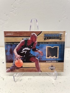 2006-07 Upper Deck Kevin Garnett Hardcourt Materials Game Worn Jersey