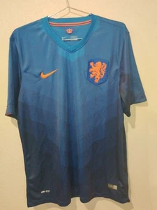 Nike Authentic Netherlands 2014 Soccer Jersey - Picture 1 of 10