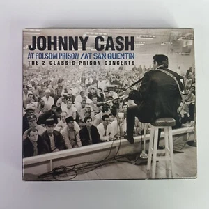 Johnny Cash Folsom Prison San Quntin Big River Busted Cocaine Blues Jackson CD - Picture 1 of 5