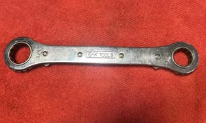 S-K TOOLS 3/4" x 5/8" RATCHETING BOX END WRENCH 12 POINT RB2024 USA RATCHET SK - Picture 1 of 8
