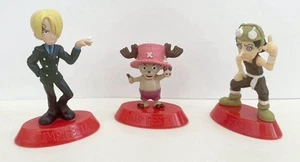 Anime One Piece Small Figure Set by Coca Cola Chopper Sanji Usopp - Picture 1 of 3