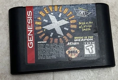 Revolution X (Sega Genesis, 1995) Cartridge Only! Tested! - Image 1 of 3