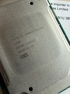 Intel Xeon Silver 4208 Processor 11MB L3 Cache 8-Core FCLGA3647 SRFBM _0,11_6 - Bild 1 von 2