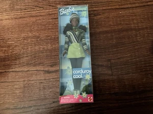 1999 African American Corduroy Cool Barbie Doll 26107 Asha Face New In Box - Picture 1 of 1