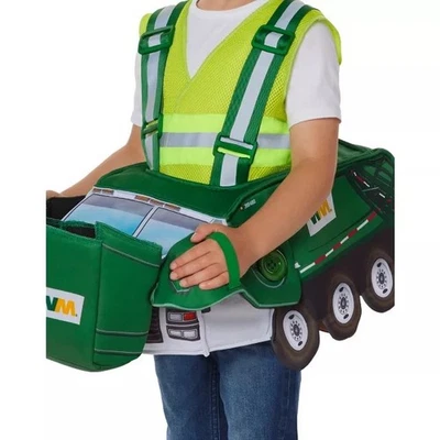 Toddler Waste Management WM Vest & Ride Costume With Sound EX ! - Image 1 of 3