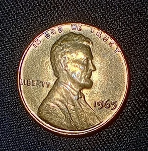 1965 Lincoln Memorial Penny Double Die - Picture 1 of 2
