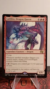 MTG Lathliss, Dragon Queen 0074 (Anime) Fundaciones Jumpstart Acabado Regular - Imagen 1 de 10