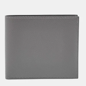 Cartera Copérnica Hermes Gris Epsom Cuero MC² - Imagen 1 de 9