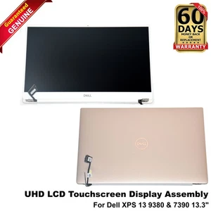 Dell XPS 13 9380 7390 13.3" 4K UHD Pantalla Táctil LCD Conjunto JN0VT - Imagen 1 de 6