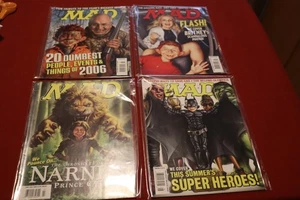 Mad Magazine lot of 4 Issues from 2007 & 2008 Batman, Britney Spears & More VG - Picture 1 of 9