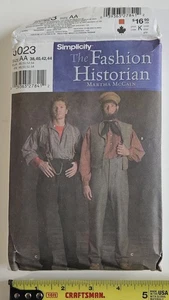 2004 Simplicity 5023 The Fashion Historian Sewing Pattern Size AA (10-12-14-16) - Picture 1 of 7
