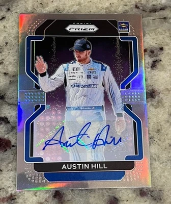 2022 Panini Prizm #5 Austin Hill Silver Rookie Auto - Image 1 of 2