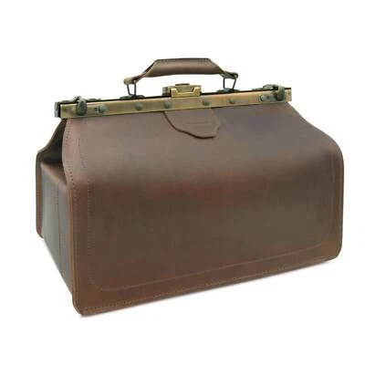 Arzttasche aus Leder | Hebammentasche NASHVILLE | Arztkoffer Instrumententasche - Bild 1 von 4