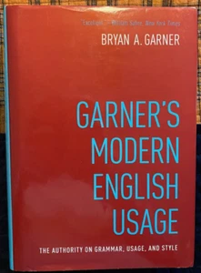 Garner's Modern English Usage: 4th Edition - NEW - Bild 1 von 5