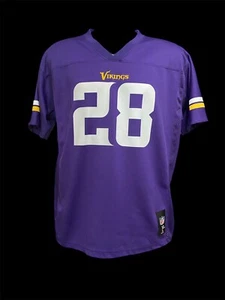 Maglia NFL Reebok Team Apparel Adrian Peterson #28 Youth XL Minnesota Vikings - Foto 1 di 7