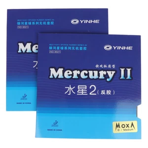 MERCURY 2 Table Tennis Rubber Galaxy Pips-In Original YINHE Ping Pong Rub-LN - Picture 1 of 14