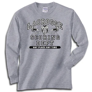 Lacrosse Athletic T-Shirt Jersey Long Sleeve or Short Sleeve New Yth & Adult - Picture 1 of 2