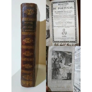 R.J. Durdent BEAUTÉS DE L'HISTOIRE DU PORTUGAL Librairie d'Education Eymery 1821 - Bild 1 von 21