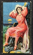 Vintage 1903 Girls in Costumes British American T440 Tobacco Card