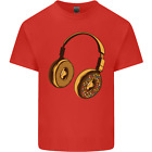 Donut Headphones Music DJ DJing Funny Kids T-Shirt Childrens