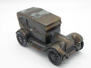 Banque de pièces vintage Bantrico 1914 Dodge en métal coulé voir photos pour l'état