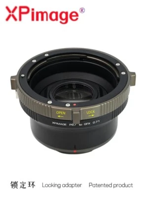 XPimage 0.71x Speedbooster Adapter for Pentax 67 Lens to Fuji GFX 100SII Camera