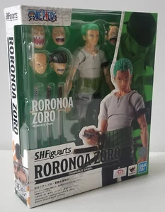 EN STOCK Tamashii Bandai S.H.Figuarts SHF Roronoa Zoro Romance Dawn - Imagen 1 de 11