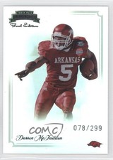 2008 Press Pass Legends Bowl Edition /299 Darren McFadden #20 Rookie RC