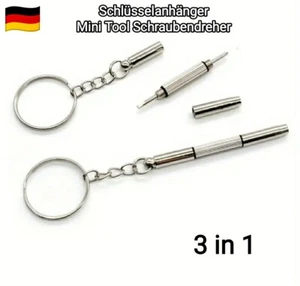 Mini Schraubendreher Tool Brille Drohne RC Schlüsselanhänger Multi Tool 3 in 1 ✅ - Bild 1 von 6