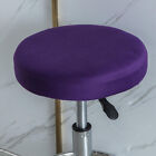 2Pcs Sitzbezug Dining Bar Chair Cover Round Chair Cover Seat ^ C8