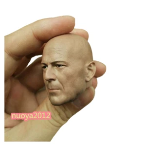 1:6 Bruce Willis Head Sculpt sculptée pour 12 pouces homme HT jouets pour corps - Photo 1/8