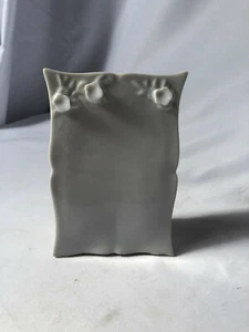 Vintage Menütafel Porzellan, wiederverwendbar, trocken abwischbar, zierliche Blumen, Tischkarte Name - Bild 1 von 4