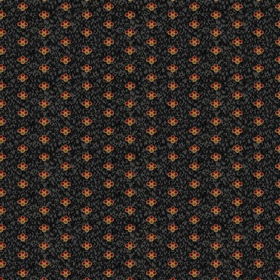 1800's Reproduction Fabric Butternut Peppercorn 2 Pam Buda Gray 170756 - Image 1 of 1