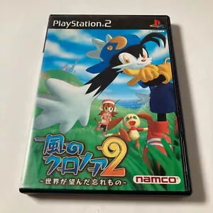 PS2 / Kaze no Klonoa 2 / Playstation 2/ JAPANESE VER. / WITH TRACKING NUMBER - Picture 1 of 7