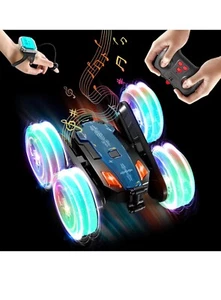 Coche Control Remoto - Doble Cara Giratorio 360°, 4x4, 2,4 GHz Recargable con... - Imagen 1 de 7