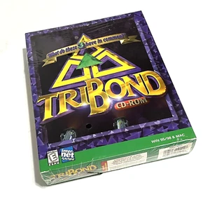 TRI BOND CD-ROM Windows 95 98 Mac Vintage PC Game Patch NEW SEALED - Picture 1 of 3