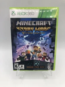 Minecraft Story Mode The Season Pass Disc (Microsoft Xbox 360, 2015) Tested - Picture 1 of 8