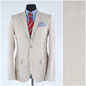 Mens Summer Sport Coat 38R US Size ANTONY MORATO Beige Blazer Cotton Jacket - Picture 1 of 13