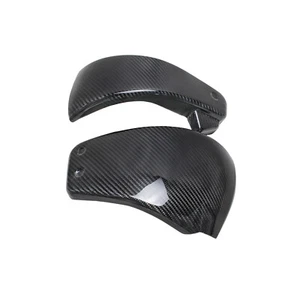 Carbon Fiber Side Cover Panels for Harley Low Rider ST Street Bob FXST FXLRS 18+ - Picture 1 of 7